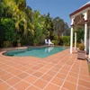 pool tiles lantern swimming border terracotta natural clay from vietnam