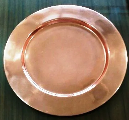 Copper Finish Charger