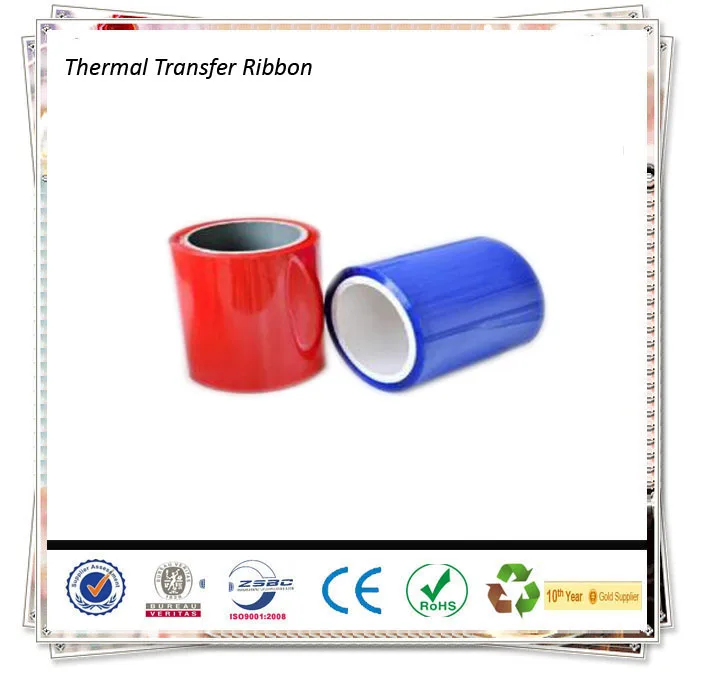 Thermal Transfer Rolls Ribbon For Zebra Gk420t Thermal Transfer Color