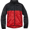 Custom Design Black/Red Color Hooded Outdoor Running Spliced New Style Wholesale Windbreaker Jacket