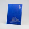 Bulk books hard cover book printing with PU leather printing service