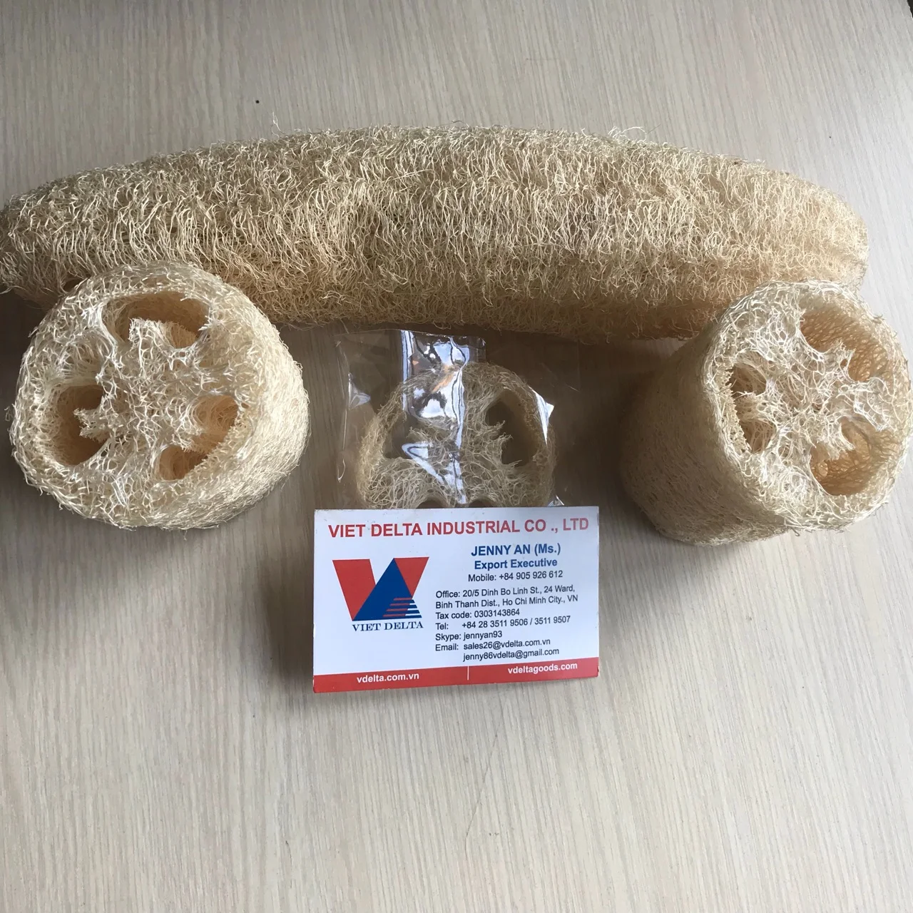 Natural Organic Vietnam Loofah Bathing Sponge/ Natural Loofah Material