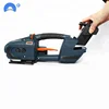 two batteries Semi-Automatic Carton Box Strapping Tying Machine/PP Strap Packing Machine