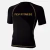 High Quality Customised Sublimation Anti Pilling Polyester Men Rash Guard Cage Wears