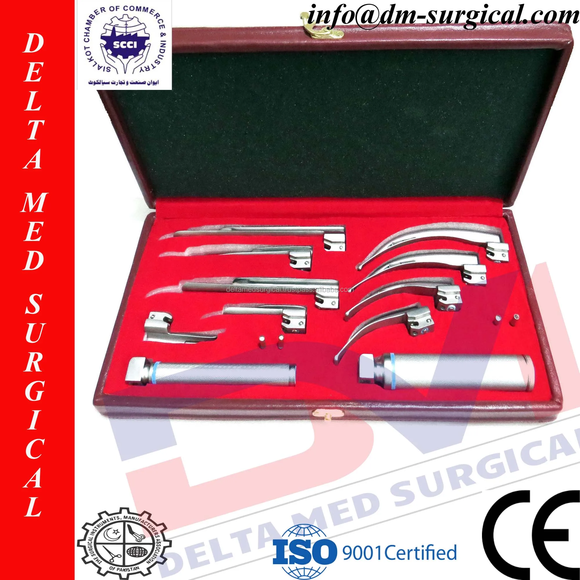 Laryngoscope Mac Blade 3 Emt Anesthesia Intubation Diagnostic
