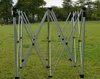 folding aluminum tents frame with silver anodization