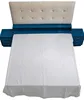 100% cotton white applique cutwork bedding 100% cotton queen size bedcover applique cutwork bedspread