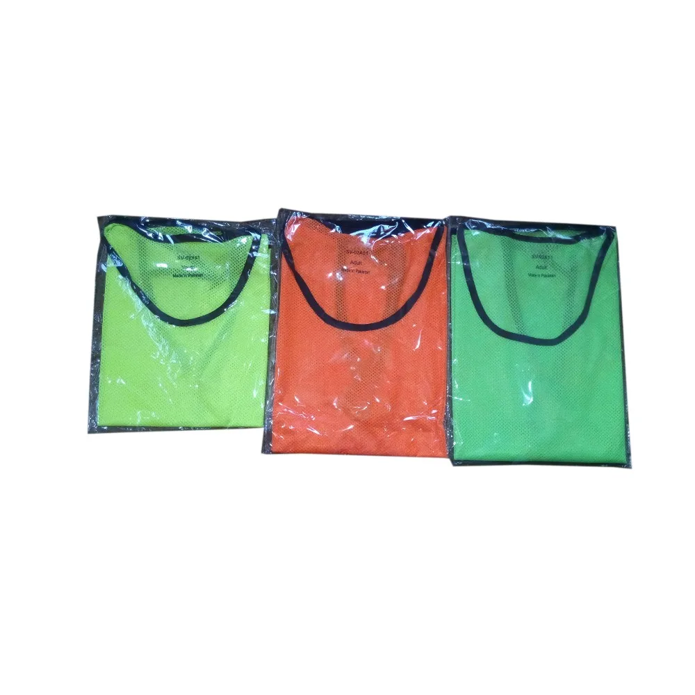 Team Reversible New Soccer Bibs Kit Soccer Football Training Vest Style