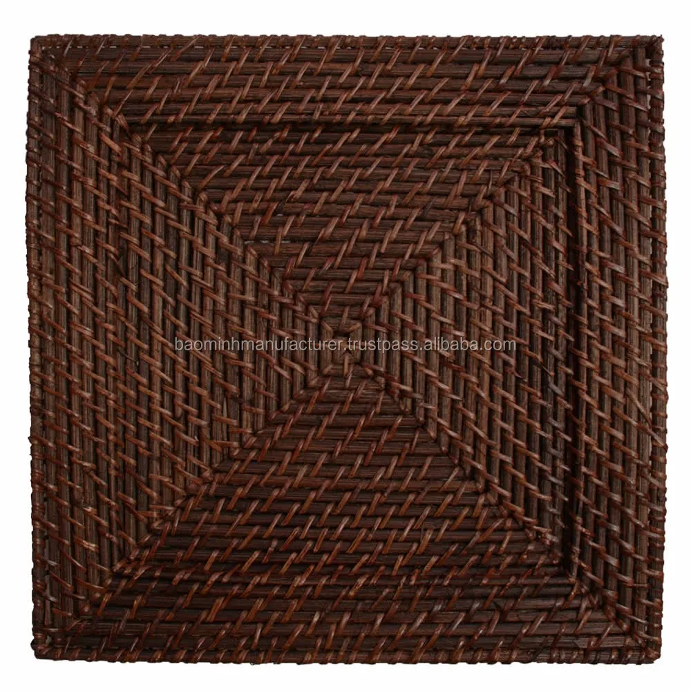 Square Rattan Placemat For Table Buy Rattan Placemat,Round Placemat