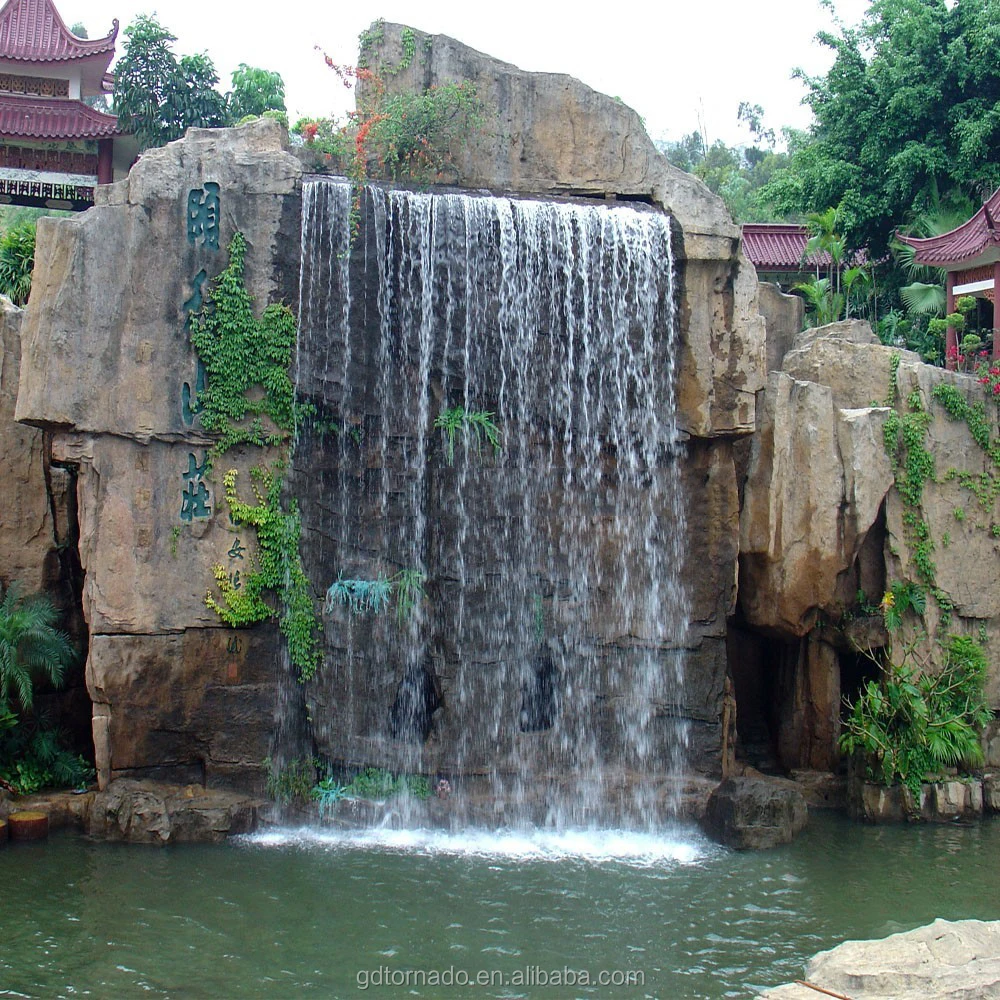Best Suppliers And Manufacturer Biggest Artificial Waterfall Fountain