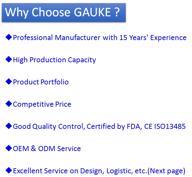Why choose Gauke(service)