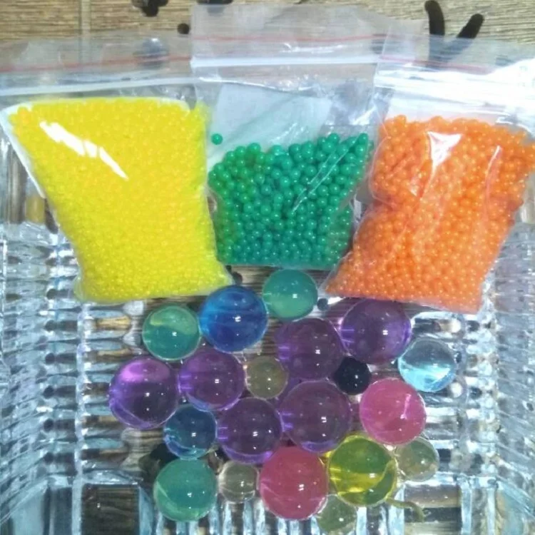 Shuirun Chemical Crystal Soil Water Beads Rainbow Mix Hydrogel Balls