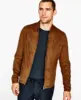Men's Designer Bomber Jackets S+F Suede Bomber Jacket