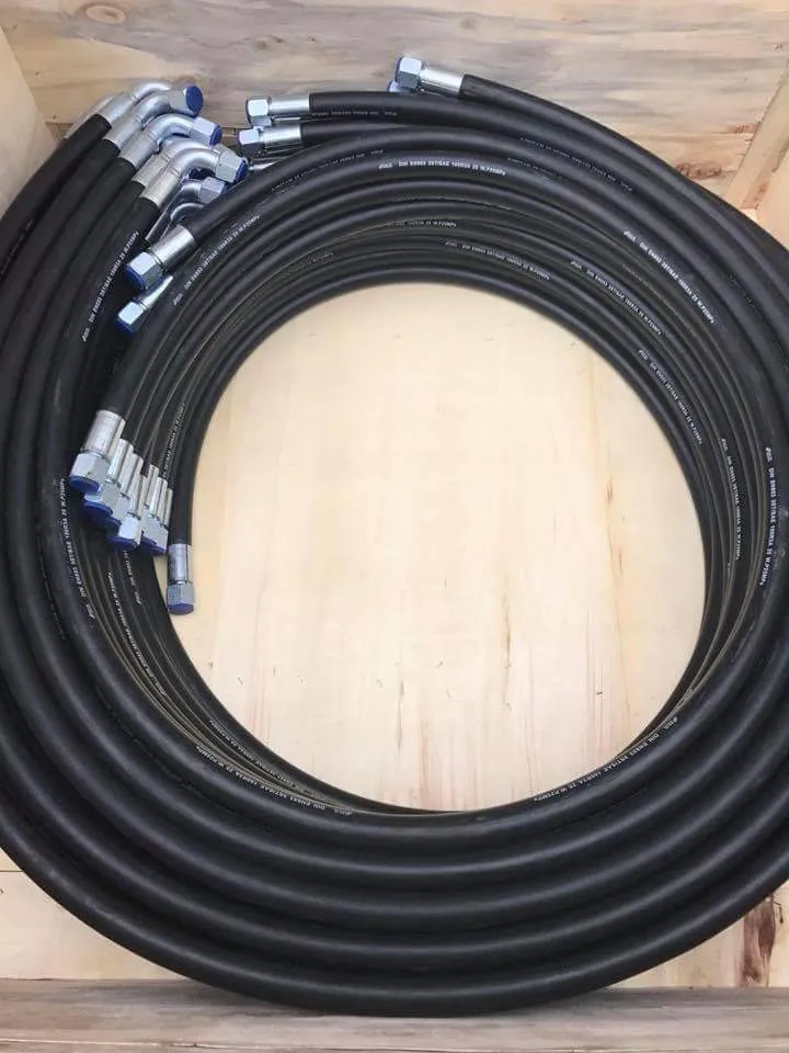 High Pressure Steel Wire Rubber Pikes Hydraulic Hose Hydraulic Assembly