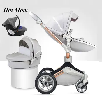 hot mom 3 in 1 stroller