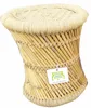 Eco friendly Kitchen Game room Garden Hall Patio Indoor/Outdoor Cane/Bamboo/Wooden Sitting Stool for Bar Cafe Ottomans