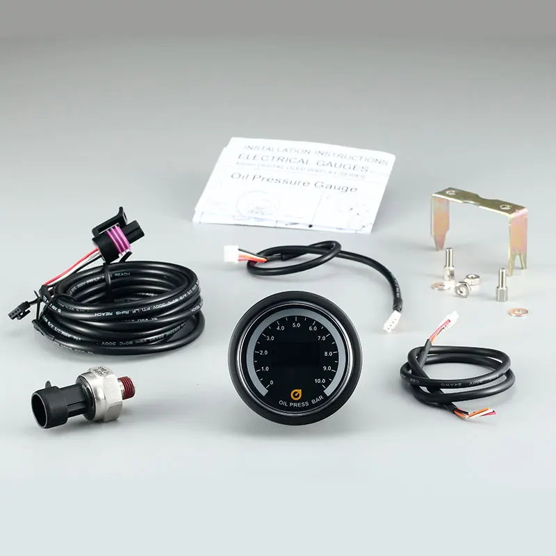 OLED Display Oil Pressure Gauge