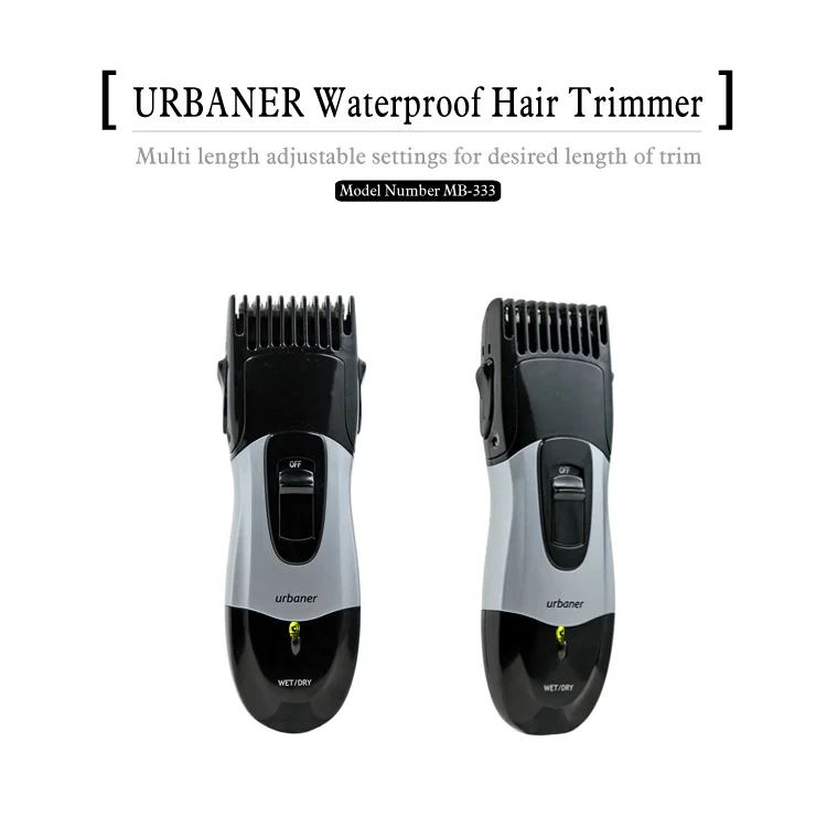 Hair Removal Clipper Waterproof Type【URBANER】MB-333