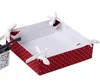 Cotton canvas printed Bread Basket in doted pattern