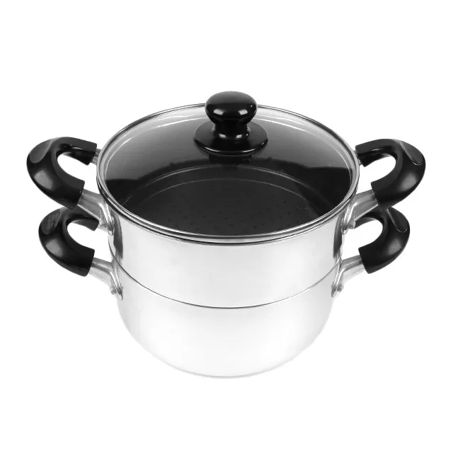 2 Layer Nonstick Stainless Steel Multi Steamer Pot Buy Induction