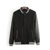 New Autumn Winter Fashion Baseball Jacket Men Brand Hit Color Men Slim Fit Wool Blends Varsity