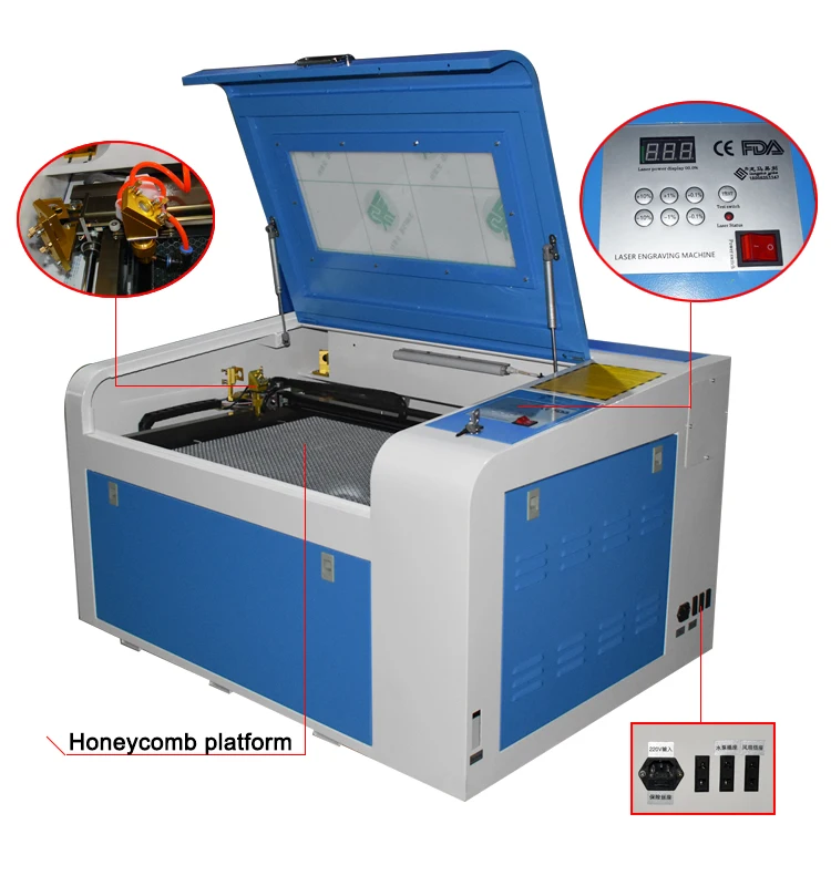 hot sale laser engraving cutting machine 4060 made in china