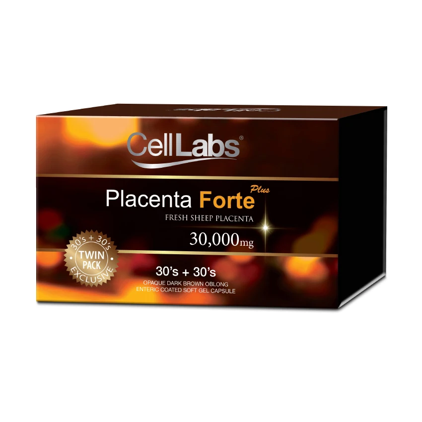 celllabs sheep placenta anti-ageing beauty forte enteric coated