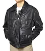 Germany police leather jacket/men biker style leather jacket