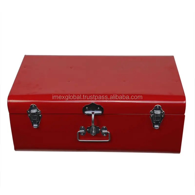 Metal Trunk Box Storage Boxes & Bins Stainless Steel Lunch Box Clothing