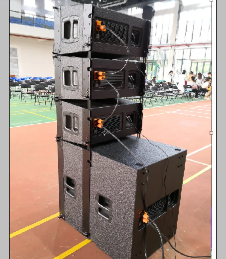 
Admark 12 inch line array system self powered 