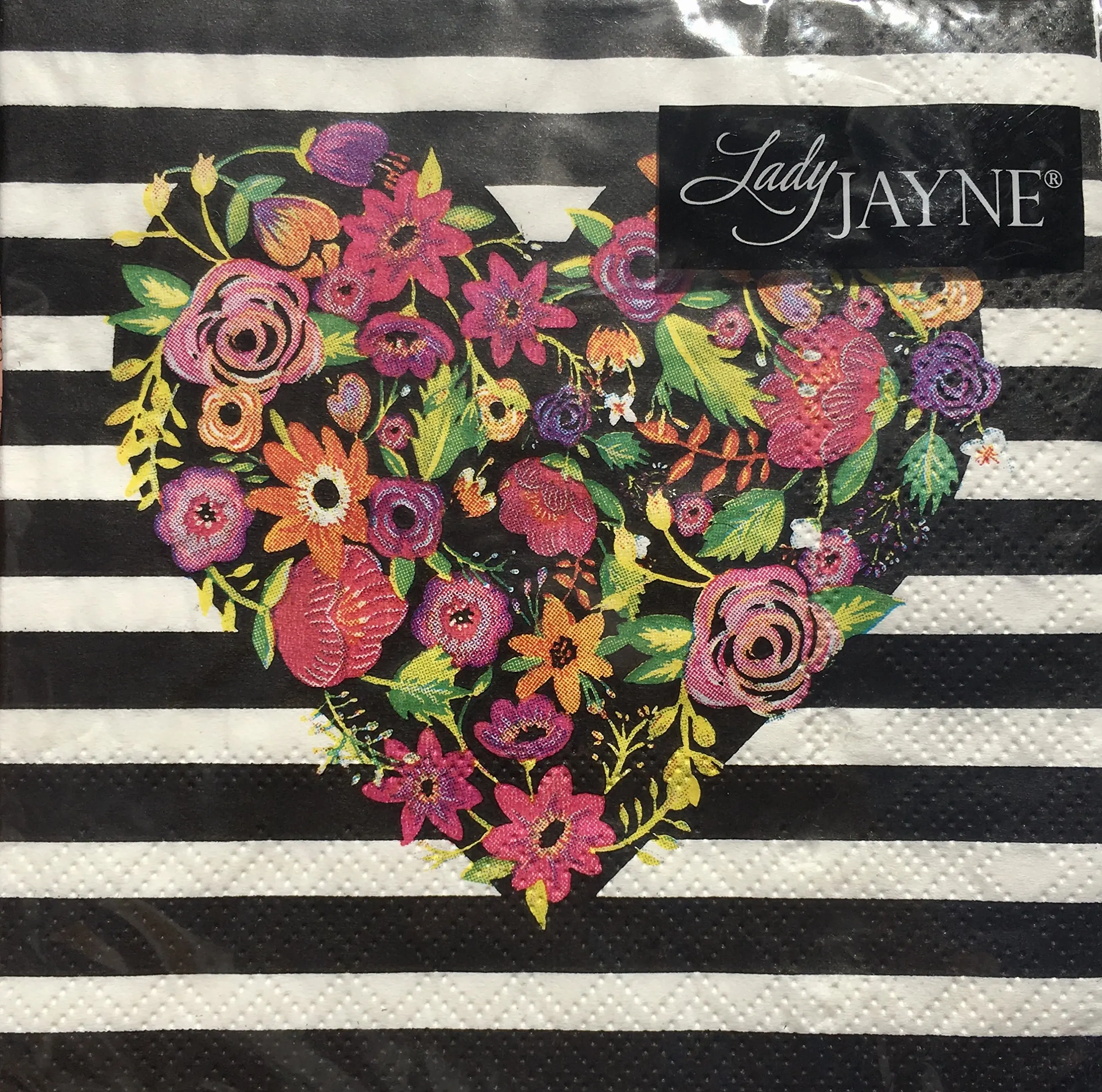 Decoupage Craft Paper Cocktail Napkins 40 pcs 10/"x10/" Pink Julia Roses