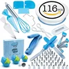 116pcs Baking tool set Rotating Cake stand turntable Baking CakeDIY KIT