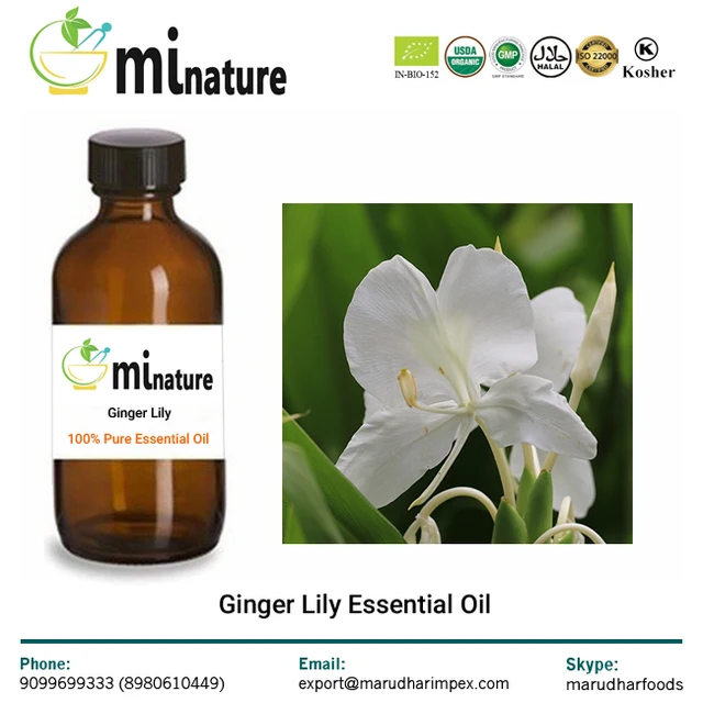 Natural Gingerlily Oil Ginger Lily Essential Oil Buy Ginger Lily Essential Oil Gingerlily Oil Ginger Lily Oil Product On Alibaba Com