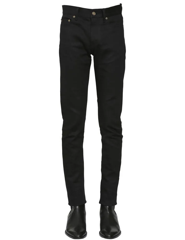 Super slim black. YSL Denim джинсы. Джинсы черные слим фит. Джинсы Saint Laurent мужские. Джинсы сен Лоран мужские.