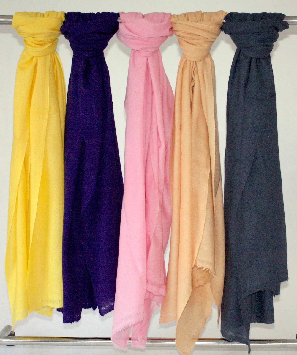 Beautiful Solid Color Nepal Cashmere Scarf Buy Cashmere Scarf Women