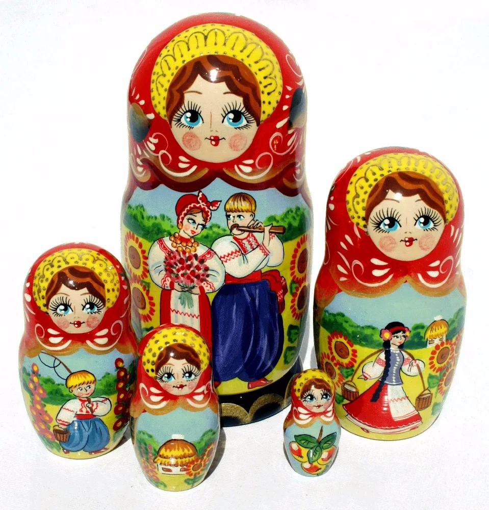 ukrainian stacking dolls