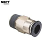 NBPT Check Valve Male SPC One Touch Push To Connect Fitting, Male Check Valve
