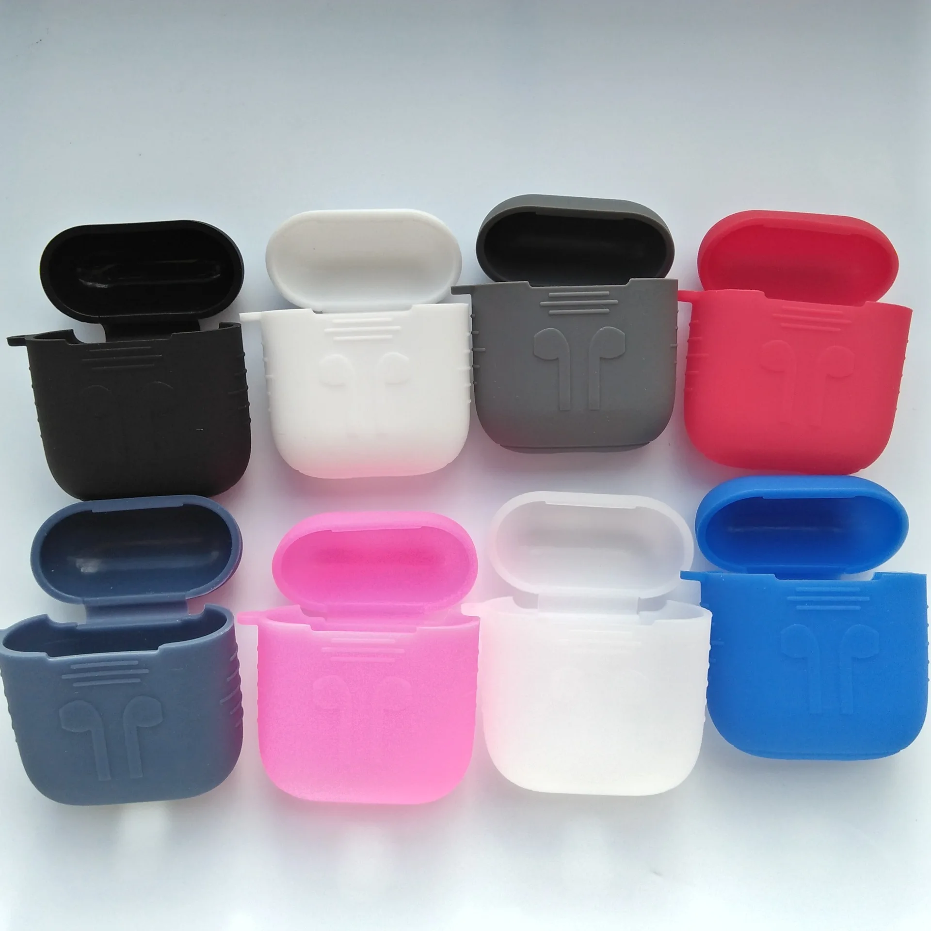 For Airpod Case Shockproof Protector Sleeve Skin Silicone Case Protective Cover For Airpod