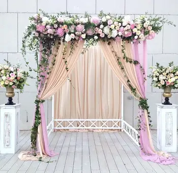 Portable Wedding Pipe And Drape Wedding Backdrop For Sale - Buy ...