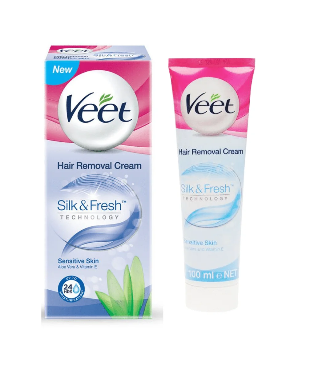 Veet Hair Removal Cream For Sensitive Skin 100 Ml Available Buy