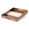 New product rectangle serving rolling tray, Natural handmade Vietnam