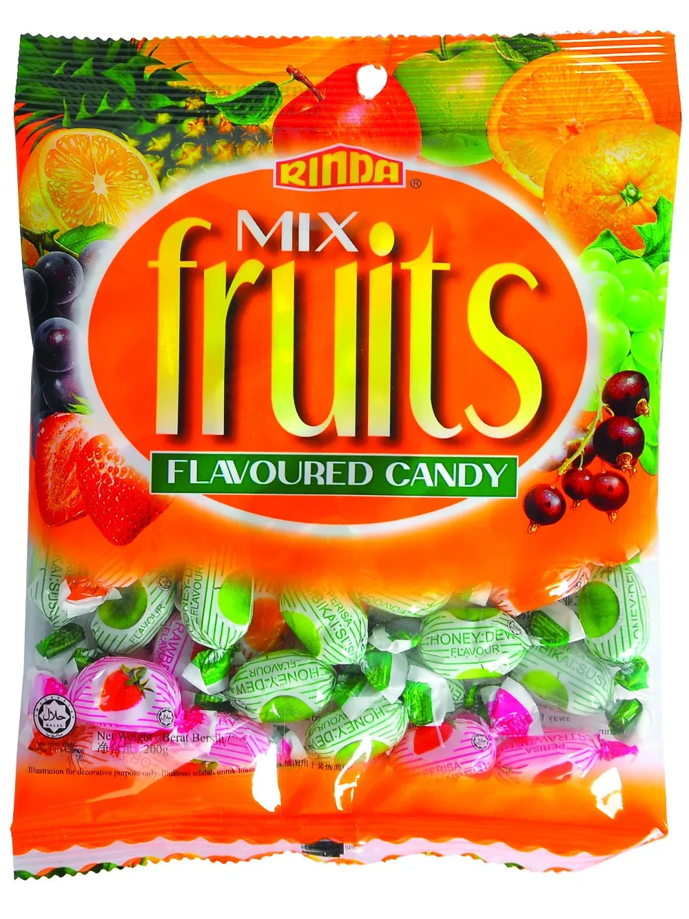 Assorted Fruits Flavoured Candy Sweets - Buy Fruity Hard Candy,Sweets ...