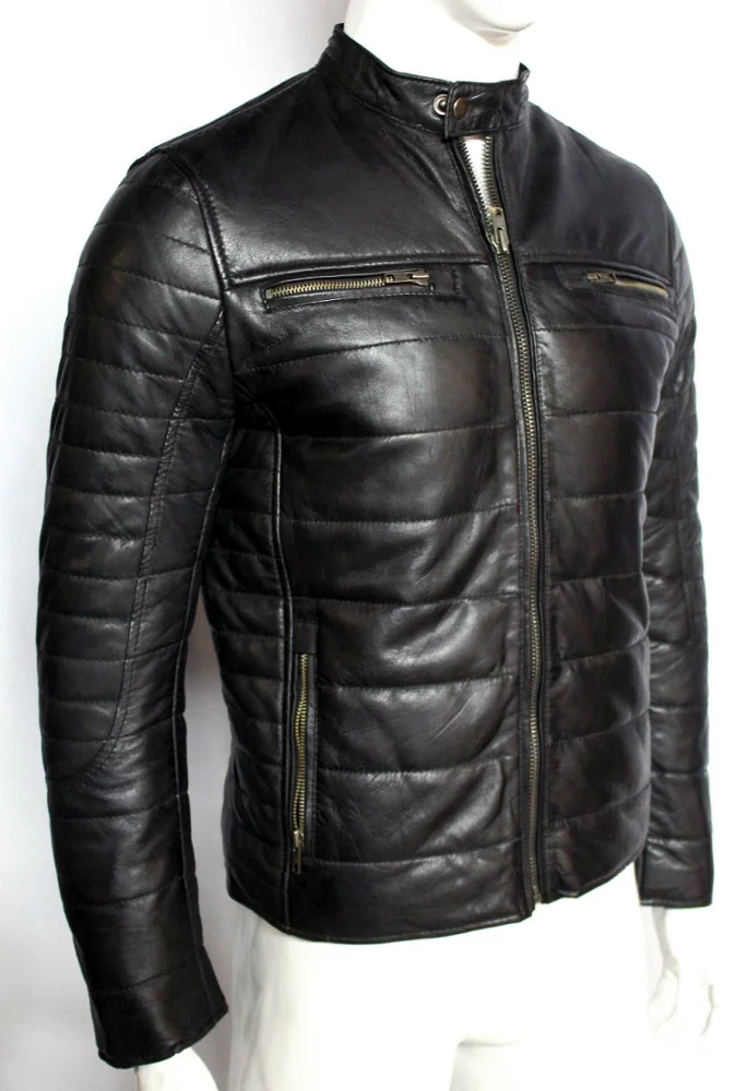 mens puffer bomber jacket with hood