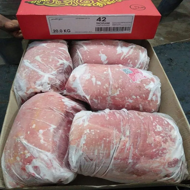 
BUFFALO MEAT WHOLESALE / FROZEN BONELESS THICKFLANK (42) 