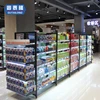 metallic material and light duty style convenience store equipment supermarket shelf