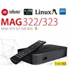 MAG 322/323 Latest Original Linux IPTV/OTT Box Infomir Mag 254 - WITH 24 MONTHS OFFICIAL WARRANTY.