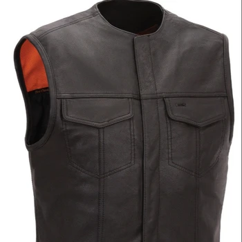 cheap leather vests