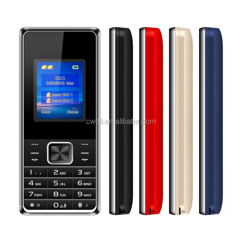Uniwa Phone 1.77 Inch Screen Dual Sim 25bl Big Battery 4 Led Flashlight Keypad Mobile Phone
