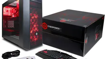 New Cyber Power Pc Desktop Gaming Pc Amd 3 8 Ghz 8gb