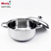 german eco friendly metal silver cookware sets stainless steel custom logo